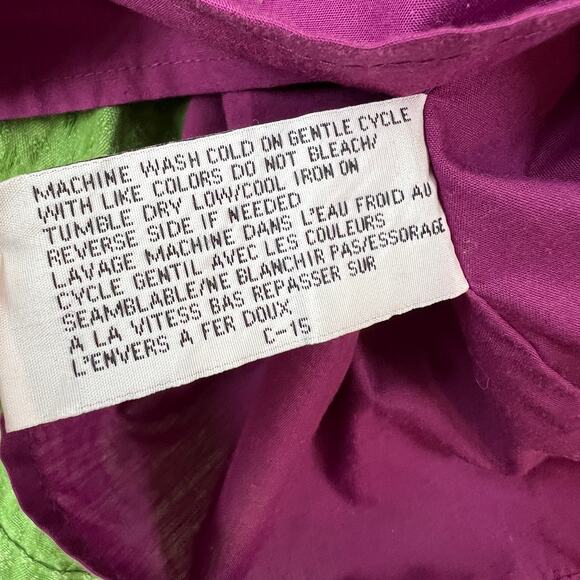 Tulle by Anthropologie Pleated Cap Sleeve Mod Midi Dress Womens M Cottage - Picture 8 of 9